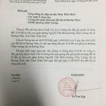 Thông báo về việc ngưng đấu giá QSD đất 16 lô đất tại Khu xen ghép đường Nguyễn Thái Bình, phường Thủy Lương, thị xã Hương Thủy, T.T. Huế